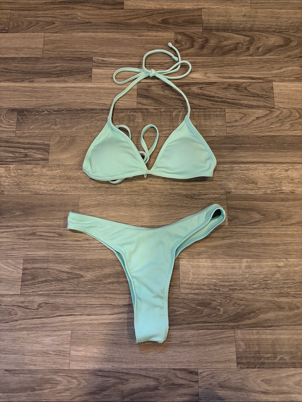 SHEIN mint green bikini